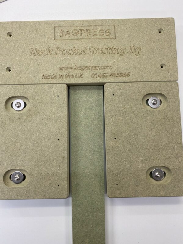 Jig for Electric Guitar neck pocket